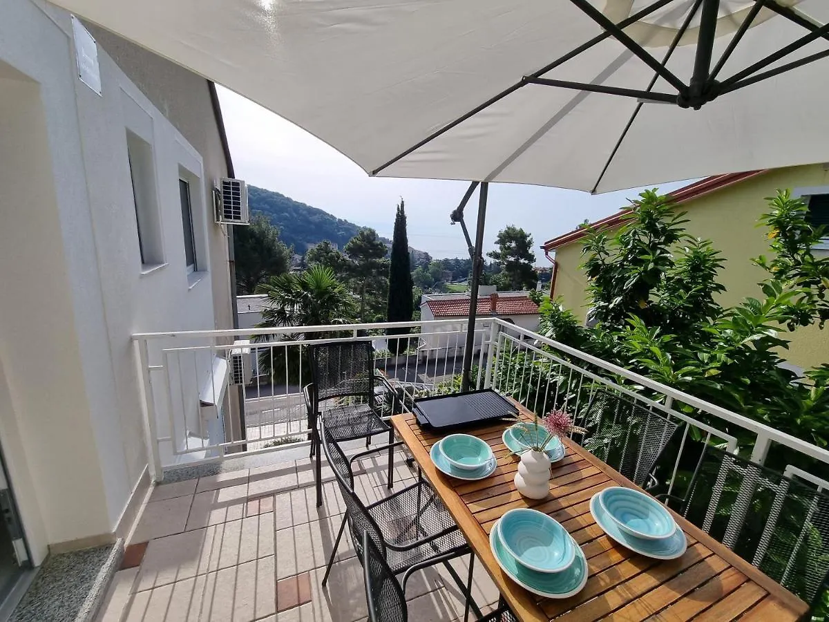 Seaview Apartment Luka With Free Private Parking In Moscenicka Draga
