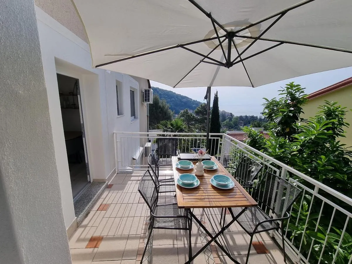 Seaview Apartment Luka With Free Private Parking In Moscenicka Draga Croatia