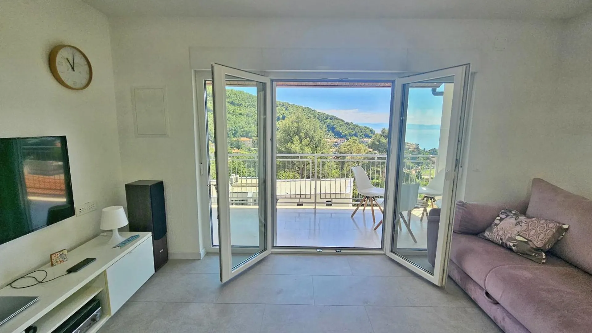 Penthouse Apartment Draga Sky In Moscenicka Draga With Free Parking, One Balcony And One Terrace