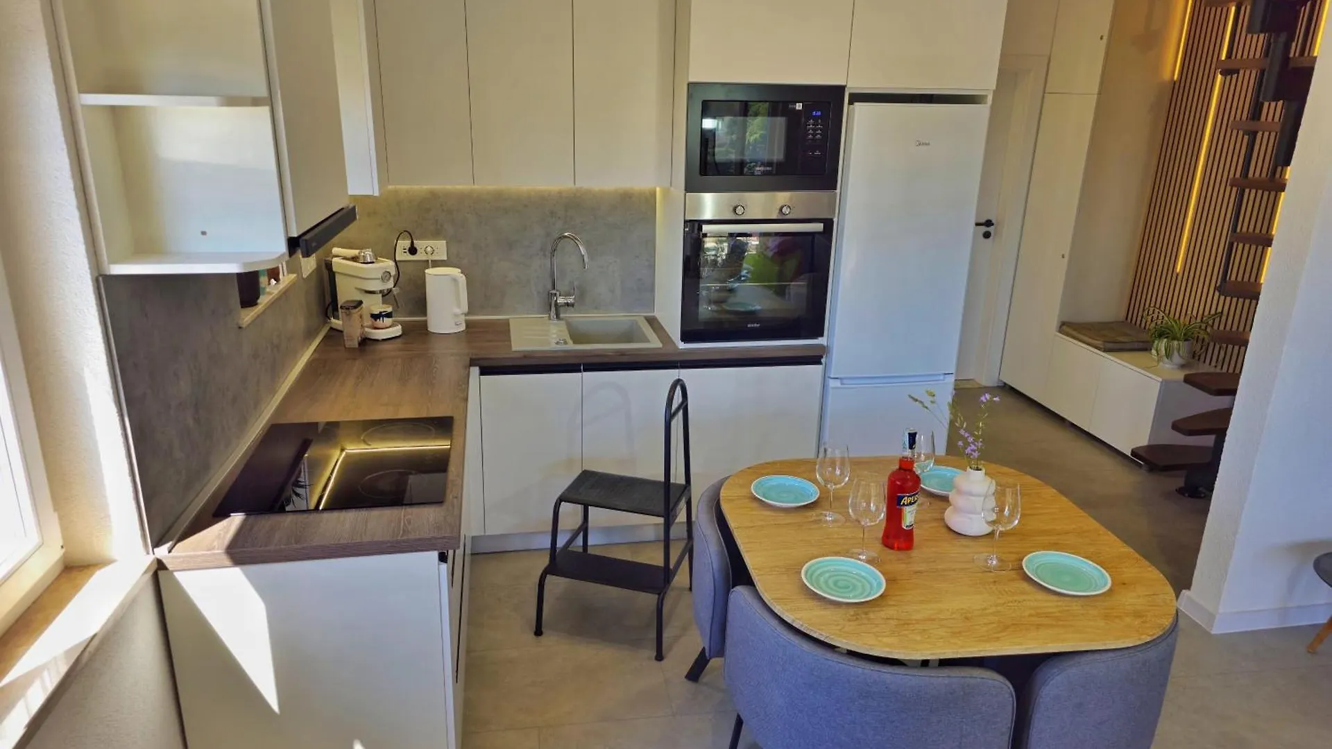 Penthouse Apartment Draga Sky In Moscenicka Draga With Free Parking, One Balcony And One Terrace Croatia