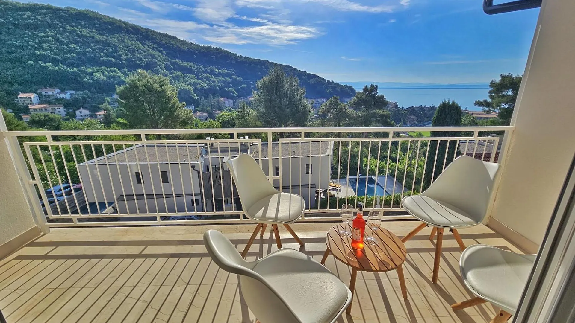 Penthouse Apartment Draga Sky In Moscenicka Draga With Free Parking, One Balcony And One Terrace