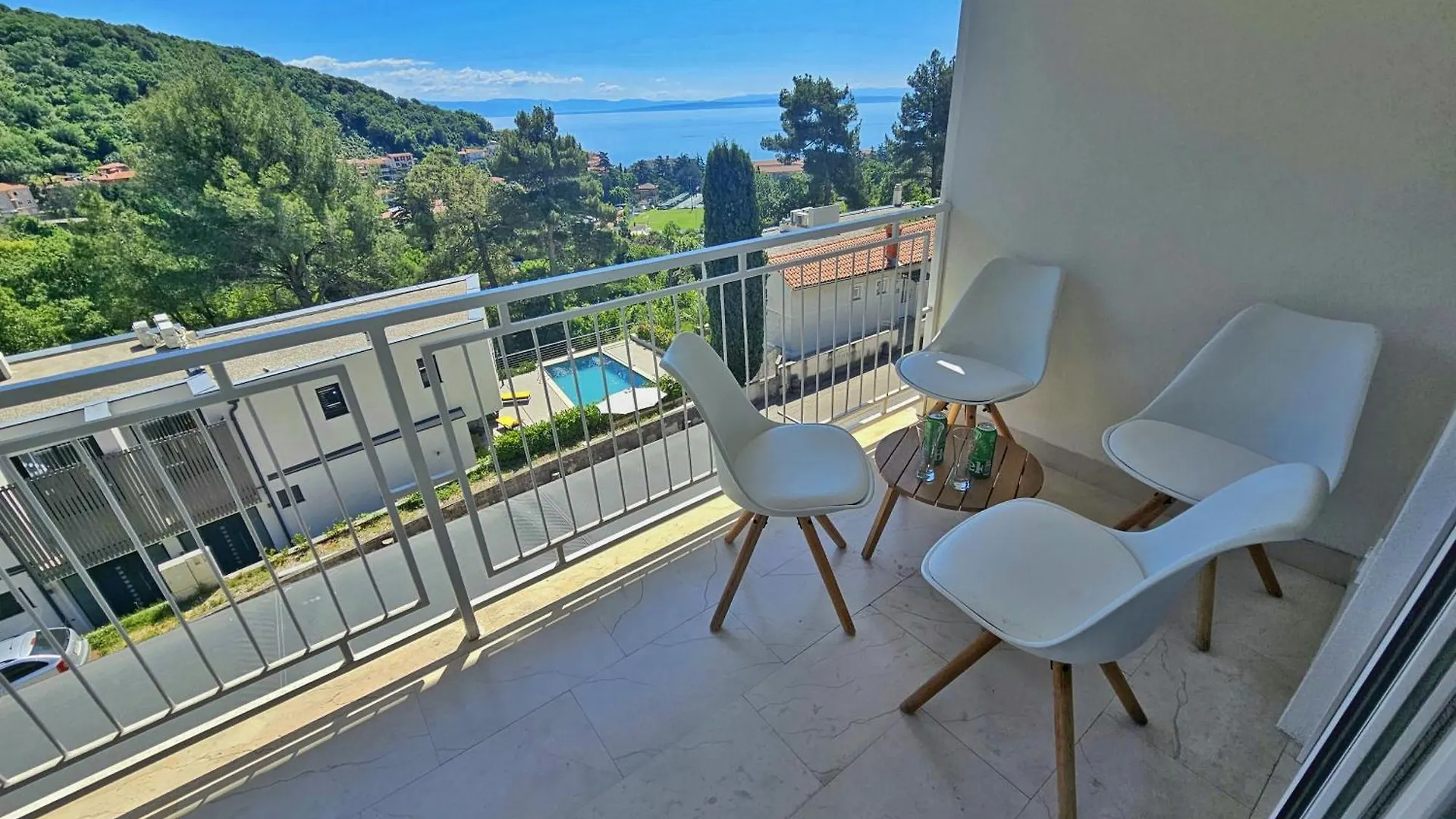 Penthouse Apartment Draga Sky In Moscenicka Draga With Free Parking, One Balcony And One Terrace